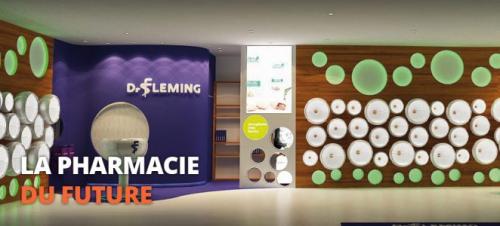 commerce de demain, pharmacie, docteur fleming, italie